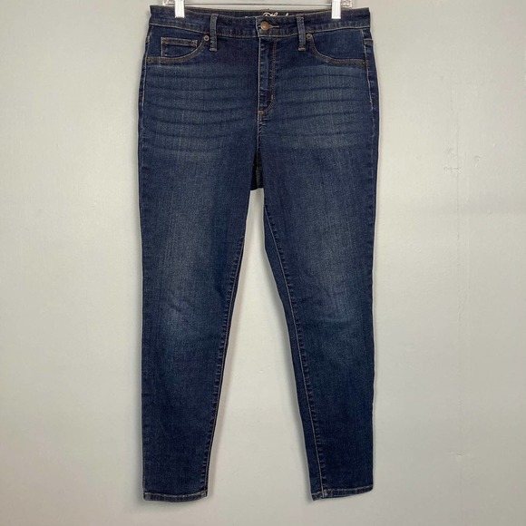 Universal Thread High Rise Jegging Dark Wash Jeans Women Size 8/29S Short Length - Picture 1 of 12